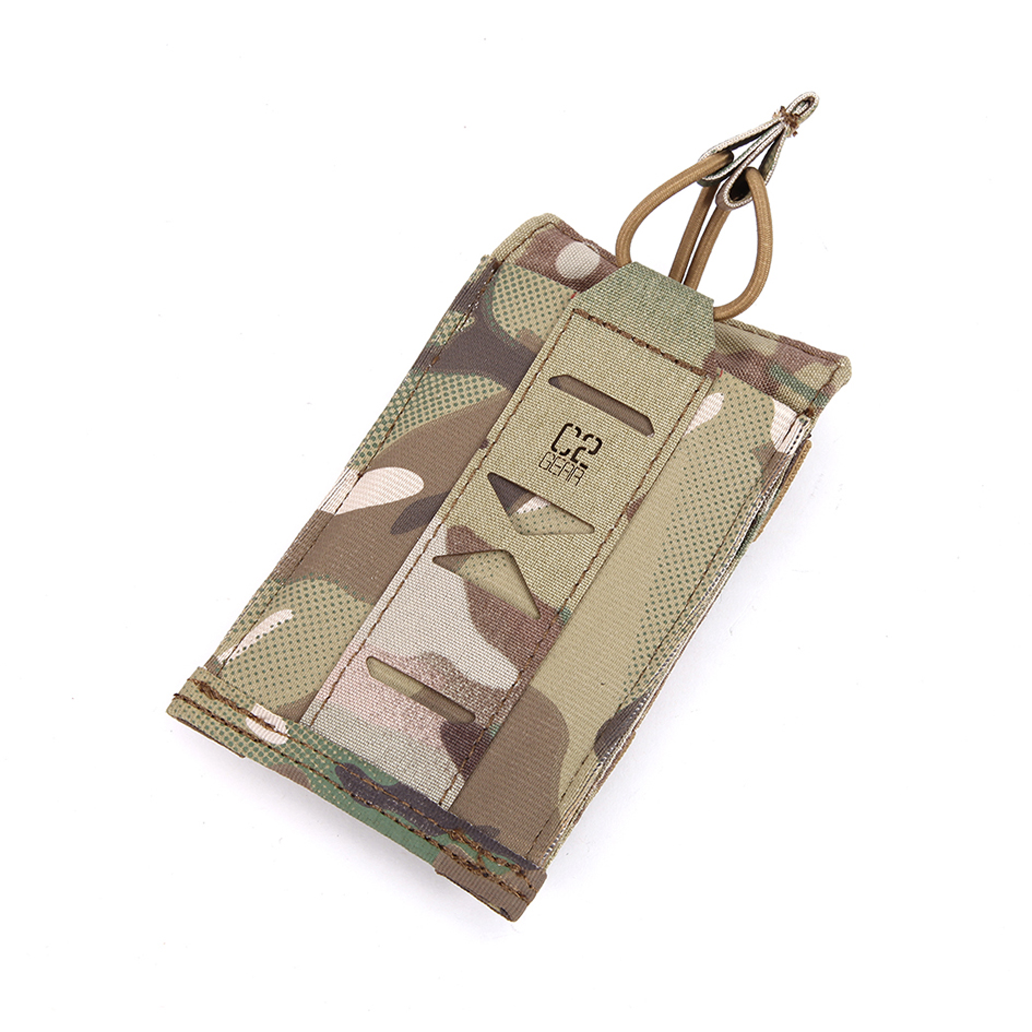 COMBAT2000 MOLLE 单联橡筋步枪弹匣包