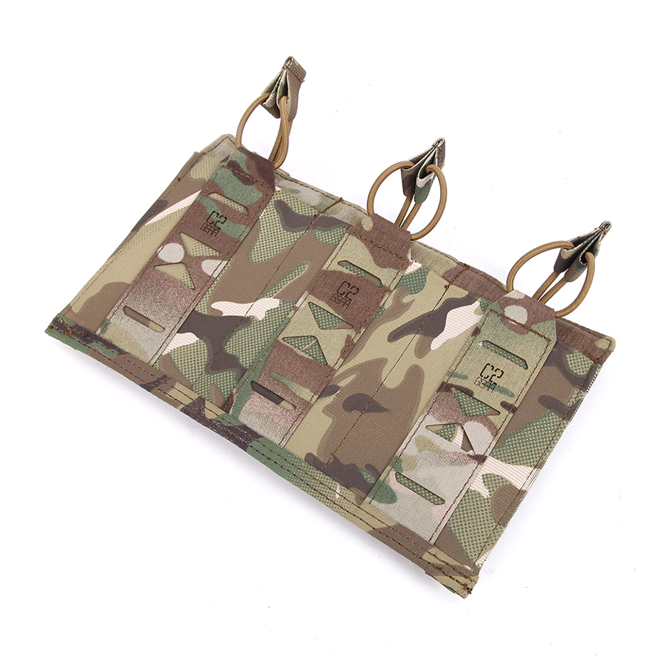 COMBAT2000 MOLLE 三联橡筋步枪弹匣包